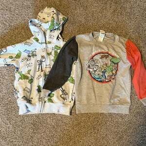 Two Disney Pixar Toy Story Kids Sweatshirts -5T